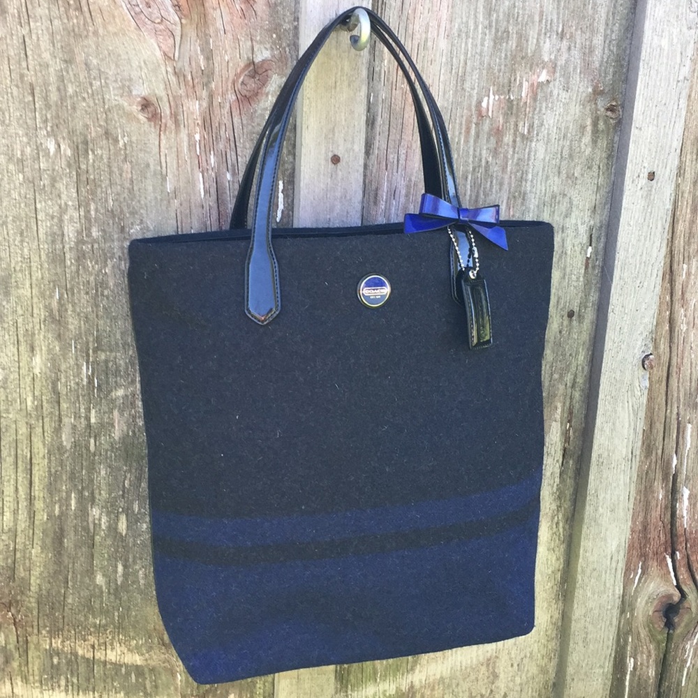 Coach Tote Bag w/Bow NWT